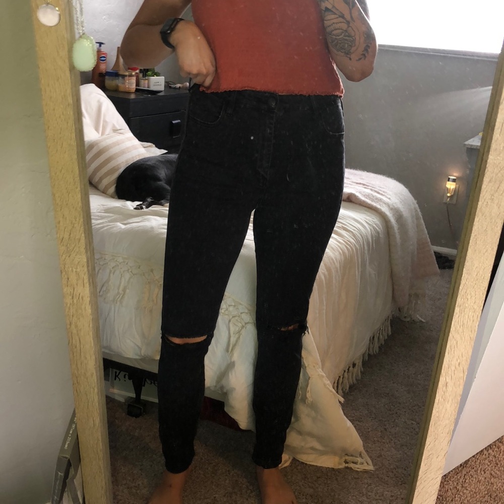 American eagle black jeans